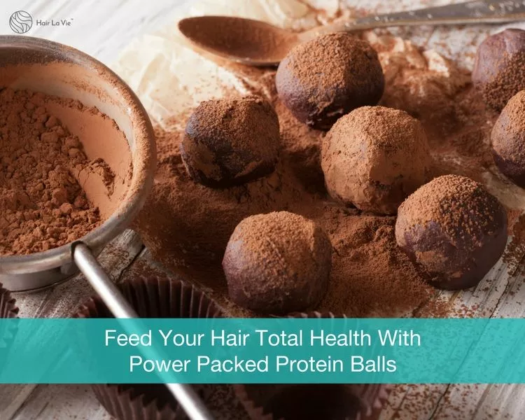 Help Your Hair With Nutrient-Packed Chocolate Protein Balls